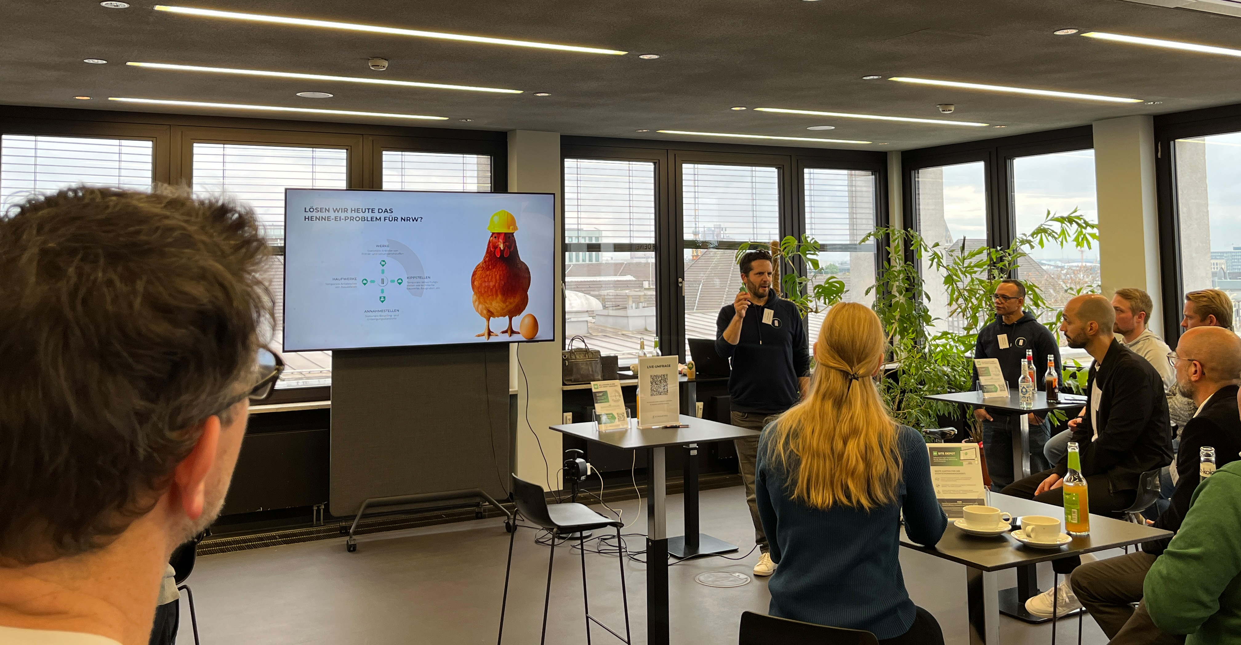 Christian Landes beim N1 CIRCULAR TABLE in Köln